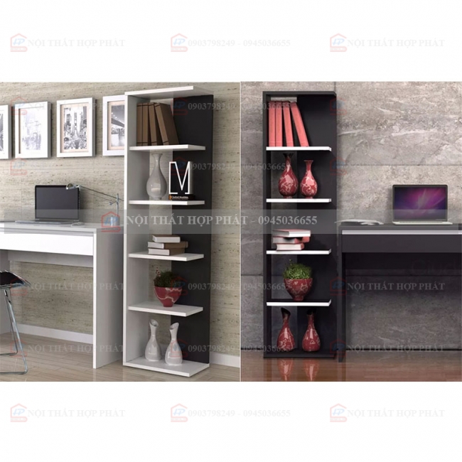 Tủ Sách - Kệ Sách - Kệ Trang Trí Gỗ KTTG031